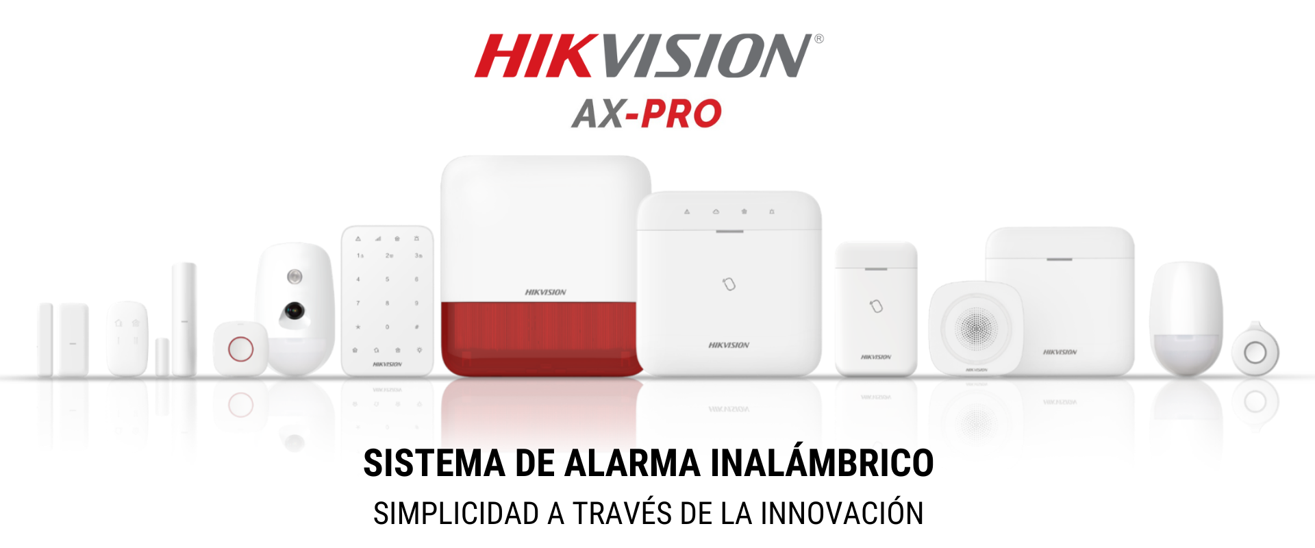 Sistema de alarma inalámbrico HikVision AX-PRO
